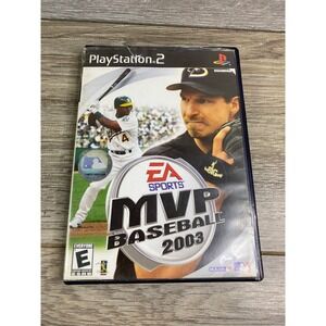 MVP Baseball 2003 Sony PlayStation 2 PS2 EA Sports SLUS 20650 MLB Game